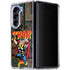 Marvel Classic Comics The Mighty Thor Vintage Galaxy Z Fold5 5G Clear Case
