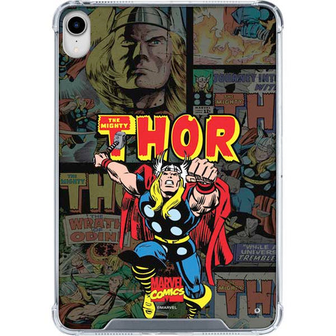 Marvel Classic Comics The Mighty Thor Vintage iPad 11th Gen (2025) Clear Case