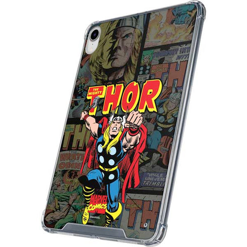 Marvel Classic Comics The Mighty Thor Vintage iPad 11th Gen (2025) Clear Case