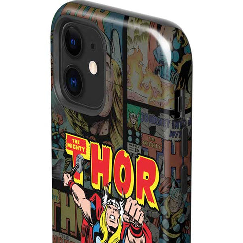 Marvel Classic Comics The Mighty Thor Vintage iPhone 12 Impact Case