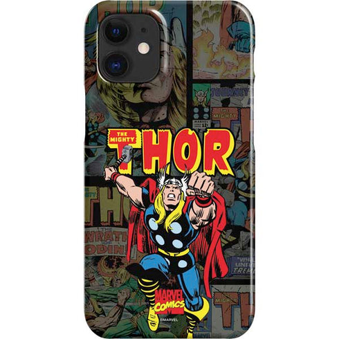 Marvel Classic Comics The Mighty Thor Vintage iPhone 12 Mini Lite Case