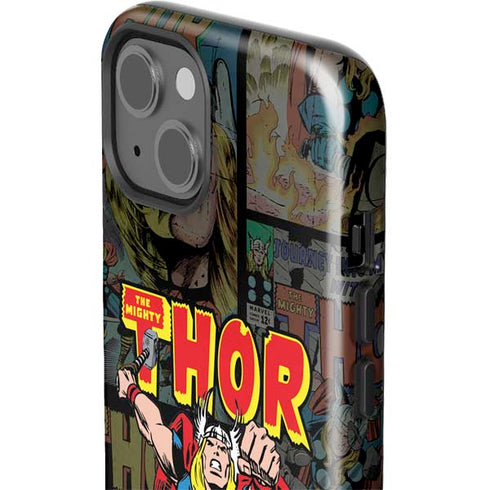 Marvel Classic Comics The Mighty Thor Vintage iPhone 14 Impact Case
