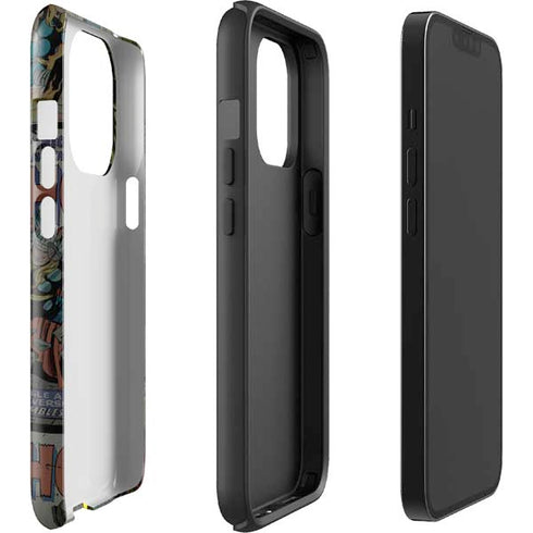 Marvel Classic Comics The Mighty Thor Vintage iPhone 14 Pro Impact Case