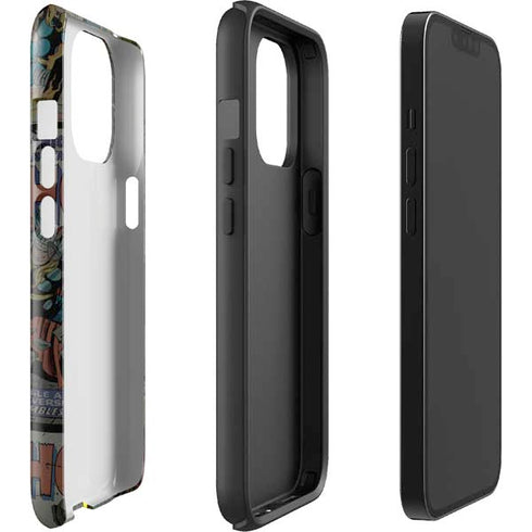 Marvel Classic Comics The Mighty Thor Vintage iPhone 15 Pro Max Impact Case