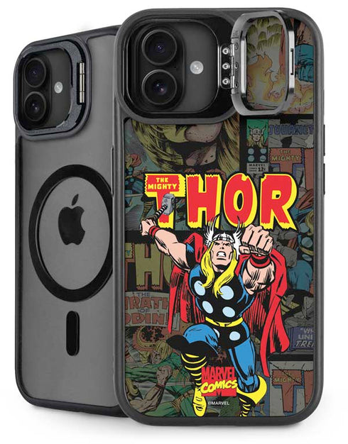 Marvel Classic Comics The Mighty Thor Vintage iPhone 16 Plus Kickstand Case
