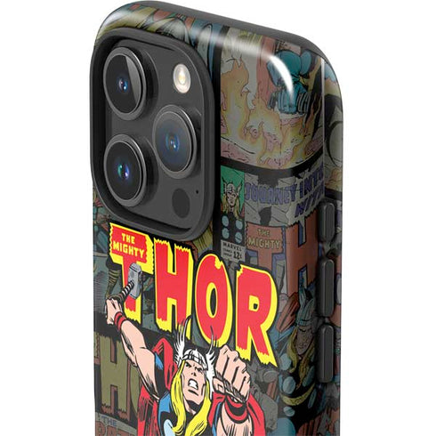 Marvel Classic Comics The Mighty Thor Vintage iPhone 16 Pro Impact Case