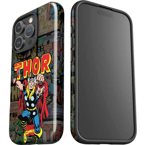 Marvel Classic Comics The Mighty Thor Vintage iPhone 16 Pro Impact Case
