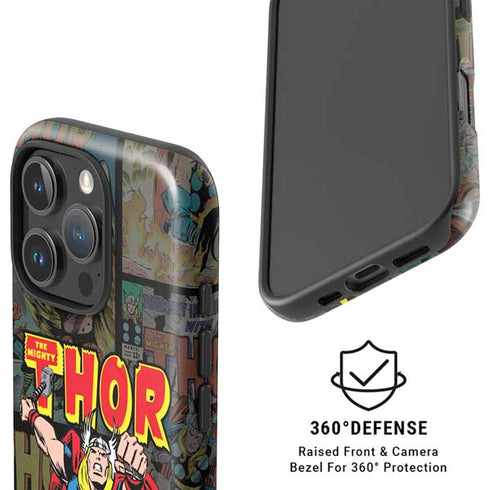Marvel Classic Comics The Mighty Thor Vintage iPhone 16 Pro Magsafe Impact Case