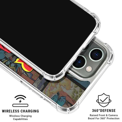 Marvel Classic Comics The Mighty Thor Vintage iPhone 16 Pro Max Clear Case