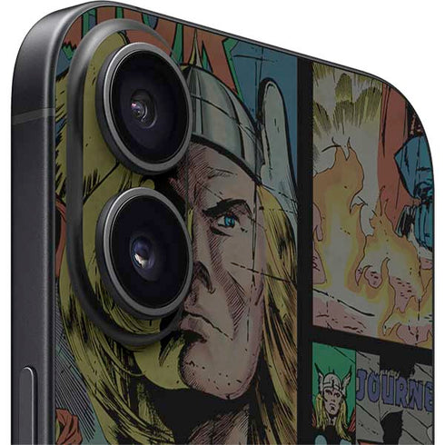 Marvel Classic Comics The Mighty Thor Vintage iPhone 16 Skin