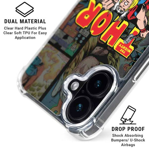 Marvel Classic Comics The Mighty Thor Vintage iPhone 17 MagSafe Case
