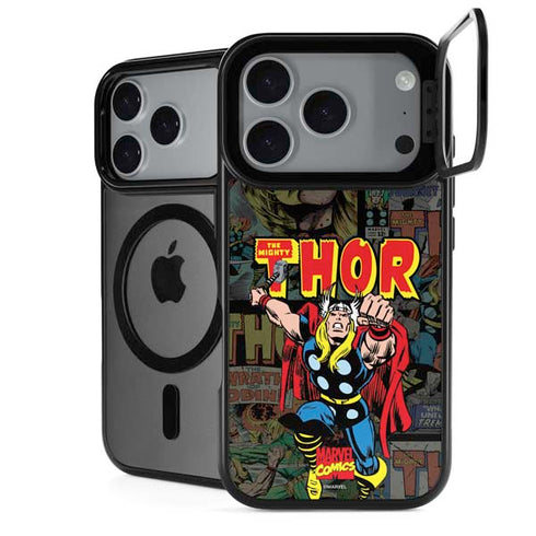 Marvel Classic Comics The Mighty Thor Vintage iPhone 18 Pro Kickstand Case