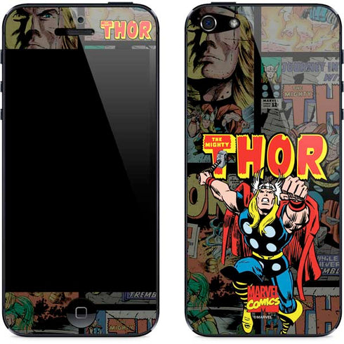 Marvel Classic Comics The Mighty Thor Vintage iPhone 5/5s/5SE Skin