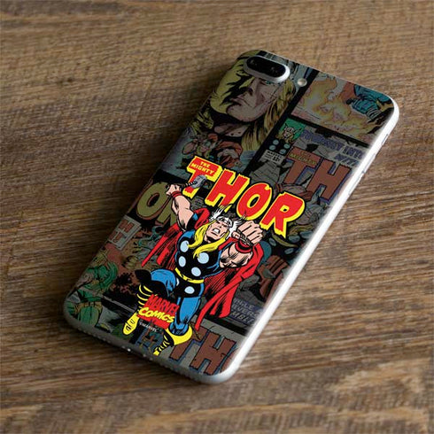 Marvel Classic Comics The Mighty Thor Vintage iPhone 7 Plus Skin
