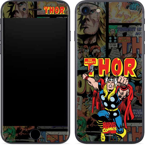 Marvel Classic Comics The Mighty Thor Vintage iPhone 7 Skin