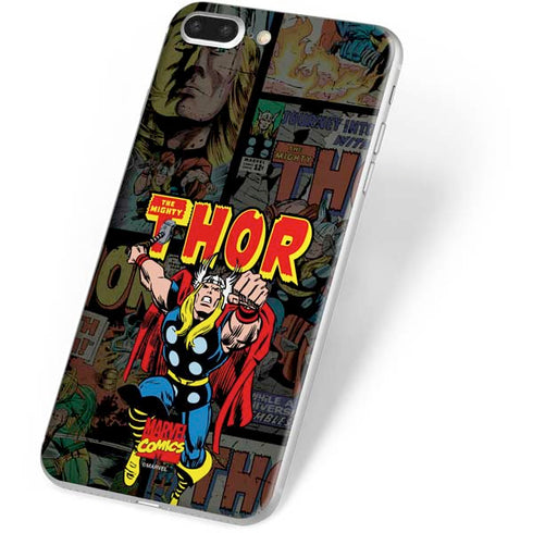 Marvel Classic Comics The Mighty Thor Vintage iPhone 8 Plus Skin