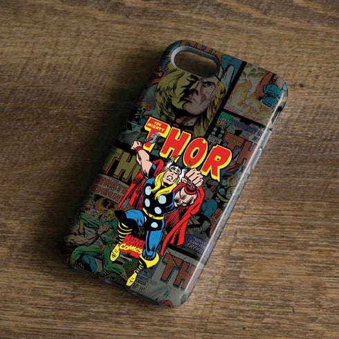 Marvel Classic Comics The Mighty Thor Vintage iPhone 8 Pro Case