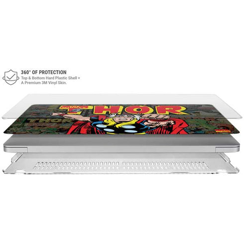 Marvel Classic Comics The Mighty Thor Vintage MacBook Air 15in (2023-2025) Case plus Skin