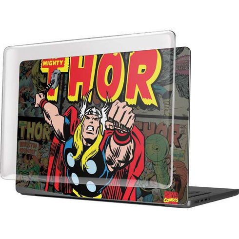 Marvel Classic Comics The Mighty Thor Vintage MacBook Pro 14in (2021-24) Case plus Skin
