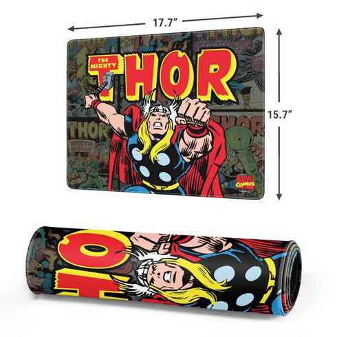 Marvel Classic Comics The Mighty Thor Vintage Gaming Mouse Pad