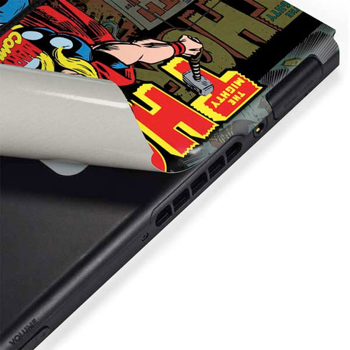 Marvel Classic Comics The Mighty Thor Vintage Nintendo Switch Bundle Skin