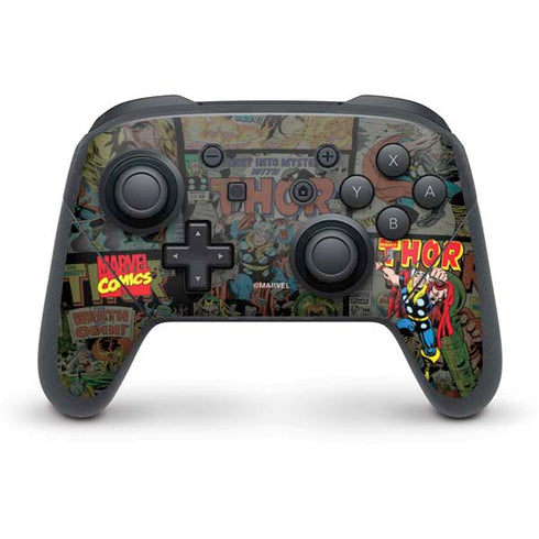 Marvel Classic Comics The Mighty Thor Vintage Nintendo Skins