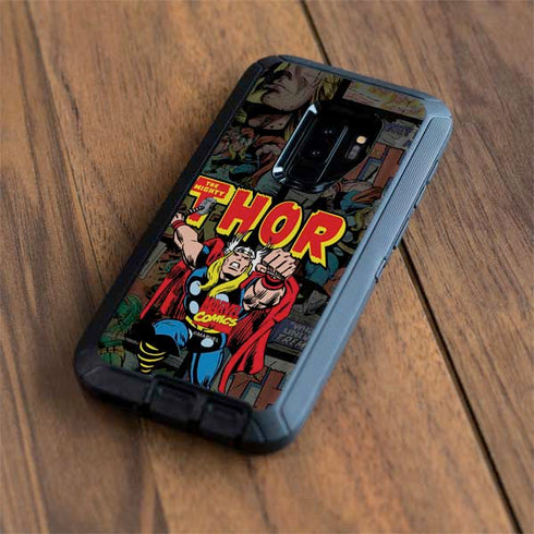 Marvel Classic Comics The Mighty Thor Vintage Otterbox Defender Galaxy Skin