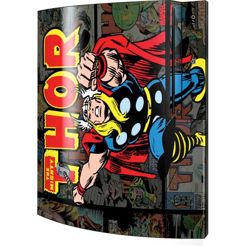 Marvel Classic Comics The Mighty Thor Vintage Playstation 3 & PS3 Skin