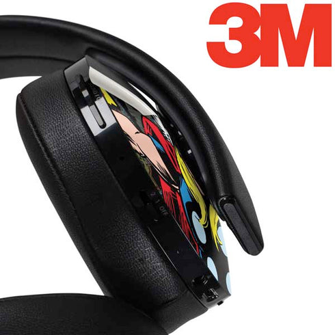 Marvel Classic Comics The Mighty Thor Vintage PlayStation 4 Gold Wireless Headset Skin