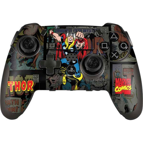 Marvel Classic Comics The Mighty Thor Vintage PlayStation Scuf Vantage 2 Controller Skin