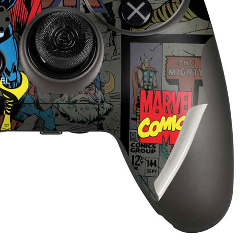 Marvel Classic Comics The Mighty Thor Vintage PlayStation Scuf Vantage 2 Controller Skin