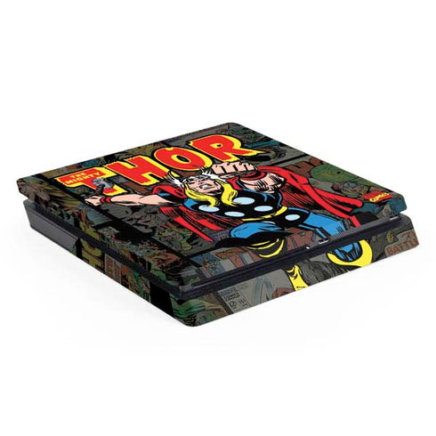 Marvel Classic Comics The Mighty Thor Vintage PlayStation PS4 Skins