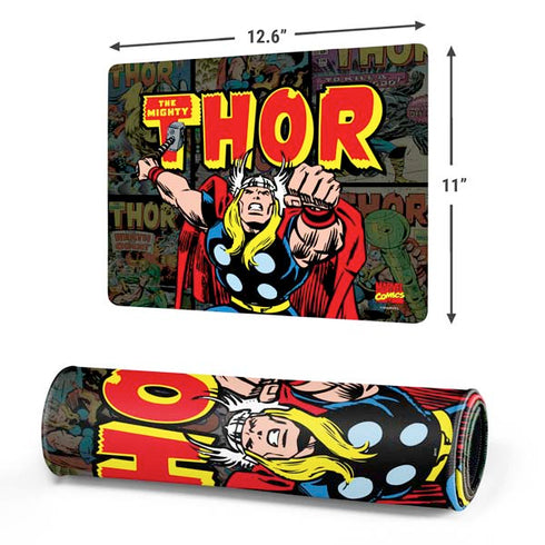 Marvel Classic Comics The Mighty Thor Vintage Gaming Mouse Pad