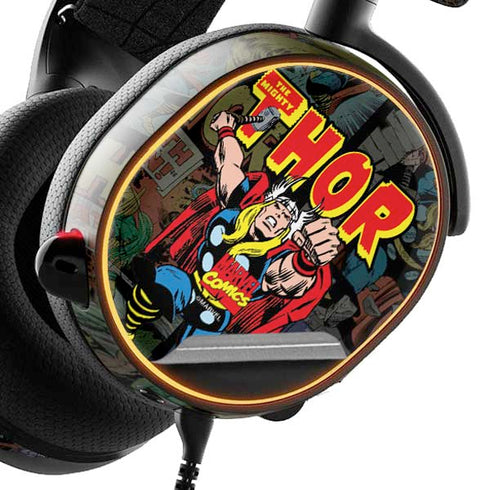 Marvel Classic Comics The Mighty Thor Vintage SteelSeries Arctis 5 Skin