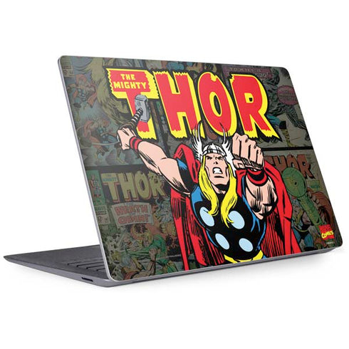 Marvel Classic Comics The Mighty Thor Vintage Surface Laptop 3 13.5in Skin