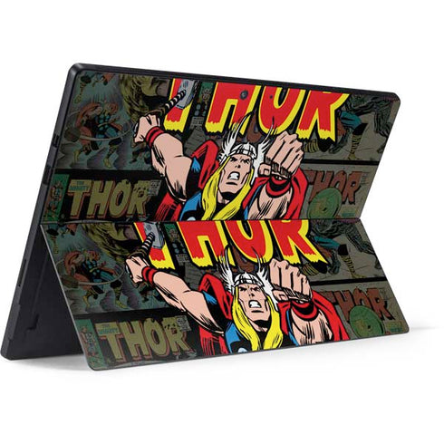 Marvel Classic Comics The Mighty Thor Vintage Surface Pro 7 Skin