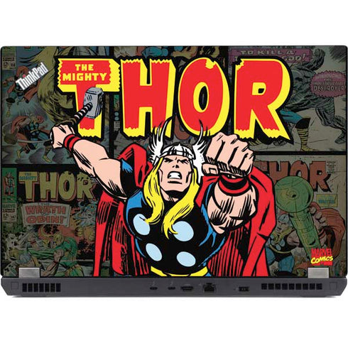 Marvel Classic Comics The Mighty Thor Vintage Lenovo ThinkPad Skin