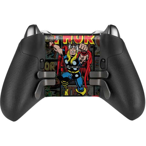 Marvel Classic Comics The Mighty Thor Vintage Xbox Elite Wireless Controller Series 2 Skin