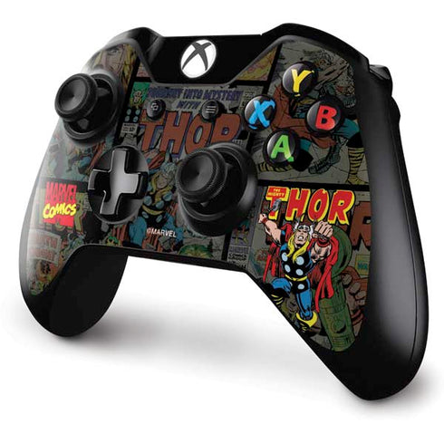 Marvel Classic Comics The Mighty Thor Vintage Xbox One Controller Skin