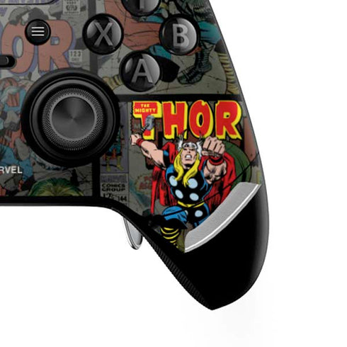 Marvel Classic Comics The Mighty Thor Vintage Xbox One Elite Controller Skin