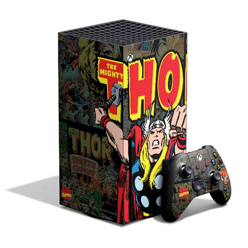 Marvel Classic Comics The Mighty Thor Vintage Xbox Series X Bundle Skin