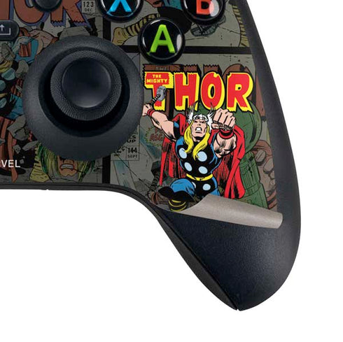 Marvel Classic Comics The Mighty Thor Vintage Xbox Series X Controller Skin