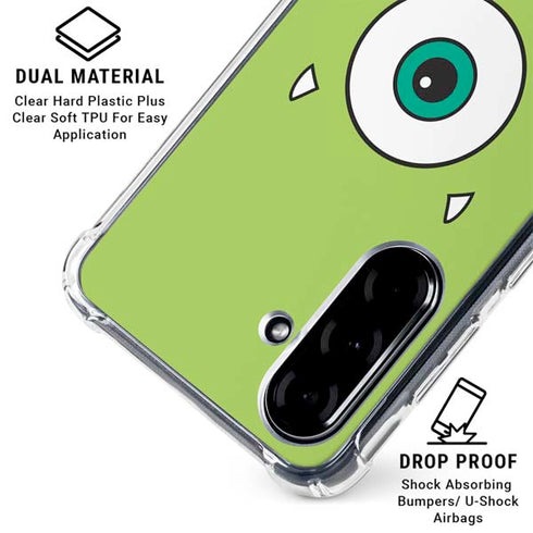 Disney Monsters Inc. Mike’s Face Galaxy A36 5G Clear Case