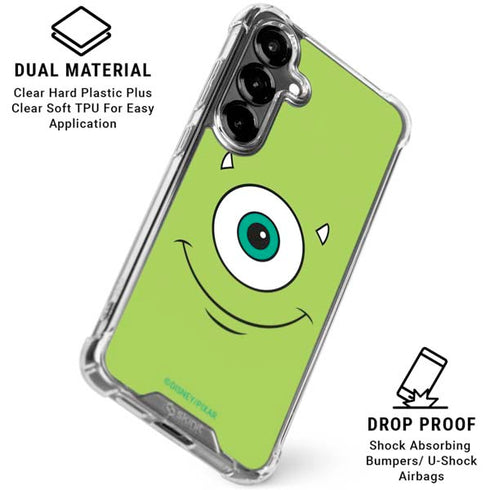 Disney Monsters Inc. Mike’s Face Galaxy S26 Clear Case