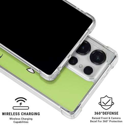 Disney Monsters Inc. Mike’s Face Galaxy S26 Ultra Clear Case