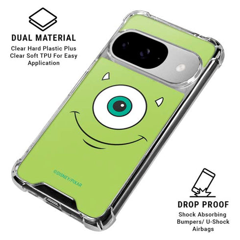 Disney Monsters Inc. Mike’s Face Google Pixel 10 Clear Case