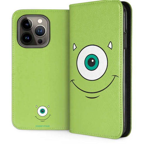 Disney Monsters Inc. Mike’s Face iPhone 13 Pro Folio Case