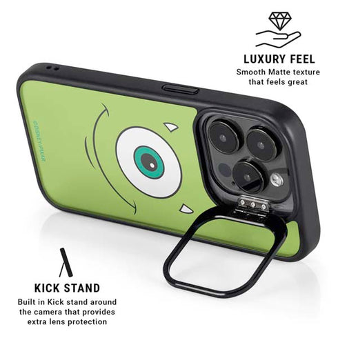 Disney Monsters Inc. Mike’s Face iPhone 15 Pro Max Kickstand Case