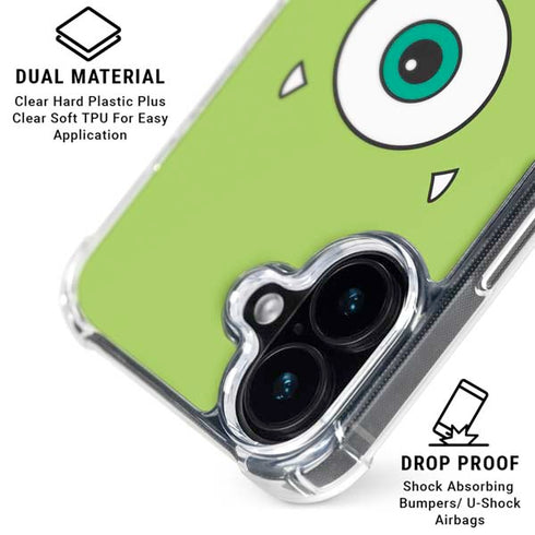 Disney Monsters Inc. Mike’s Face iPhone 16 MagSafe Case