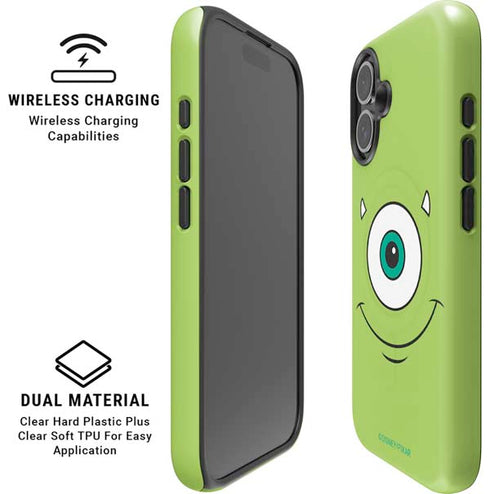 Disney Monsters Inc. Mike’s Face iPhone 16 Plus Magsafe Impact Case